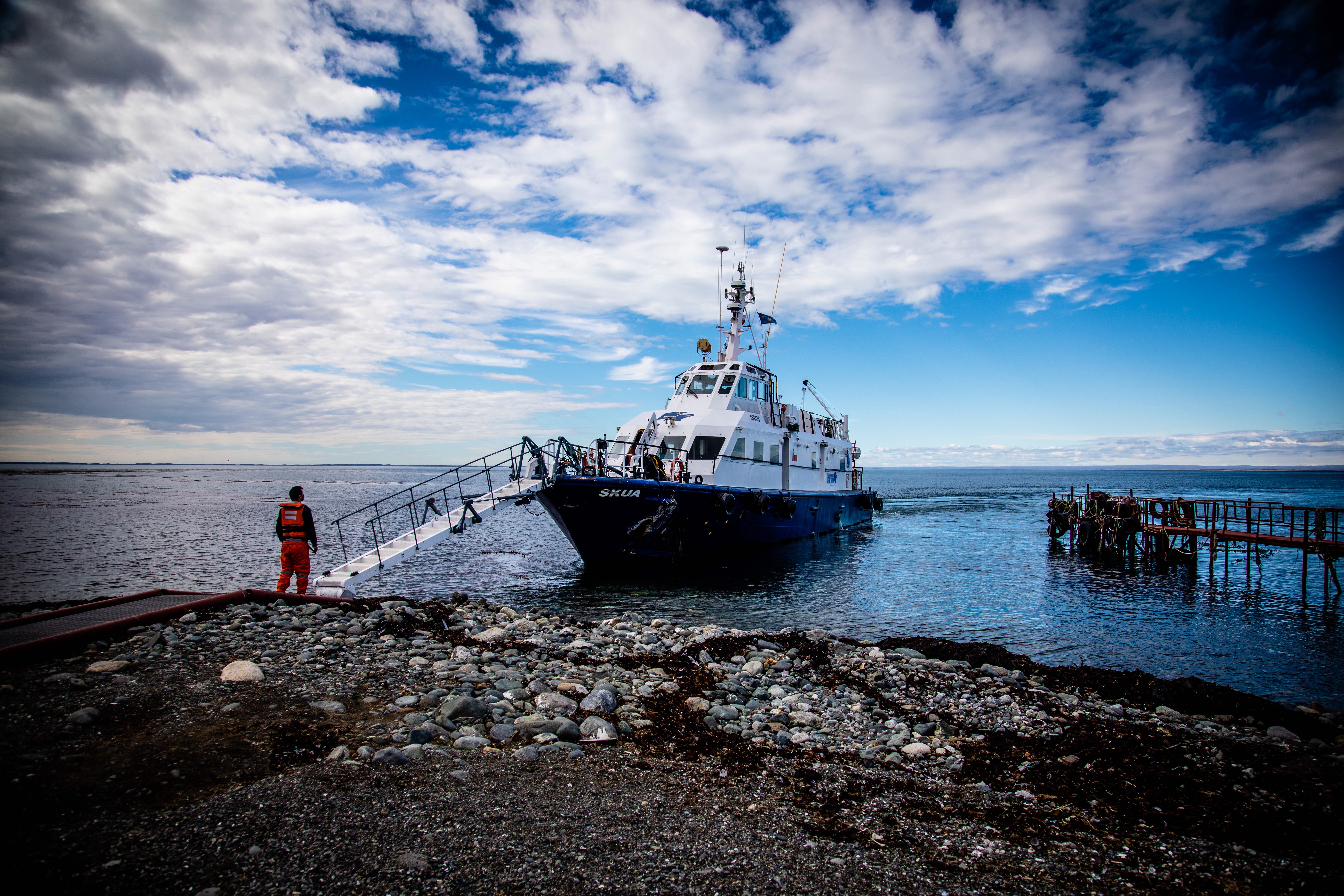 The ferry that gets you from Punta Arenas to Magdalena Island to see the Penguins